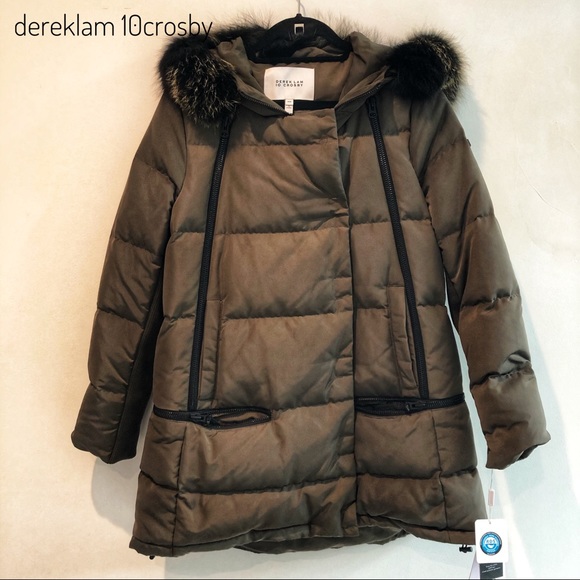Crosby Olive Green Winter Coat 